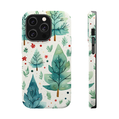 Watercolor Winter Forest - MagSafe iPhone Series Case