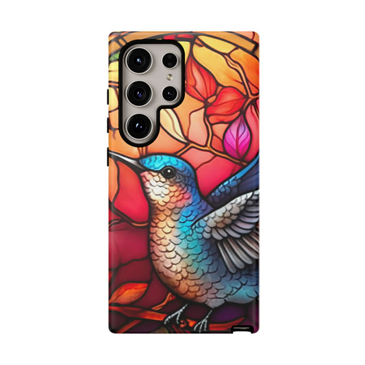 Radiant Multicolor Bird Artwork - Samsung Galaxy Case