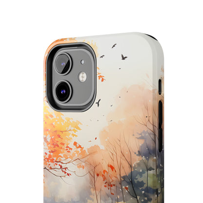 Autumn River Serenity – iPhone Case