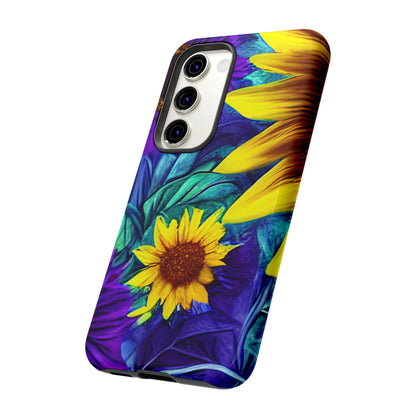 Purple & Gold Sunflower Dream - Samsung Galaxy Series Case