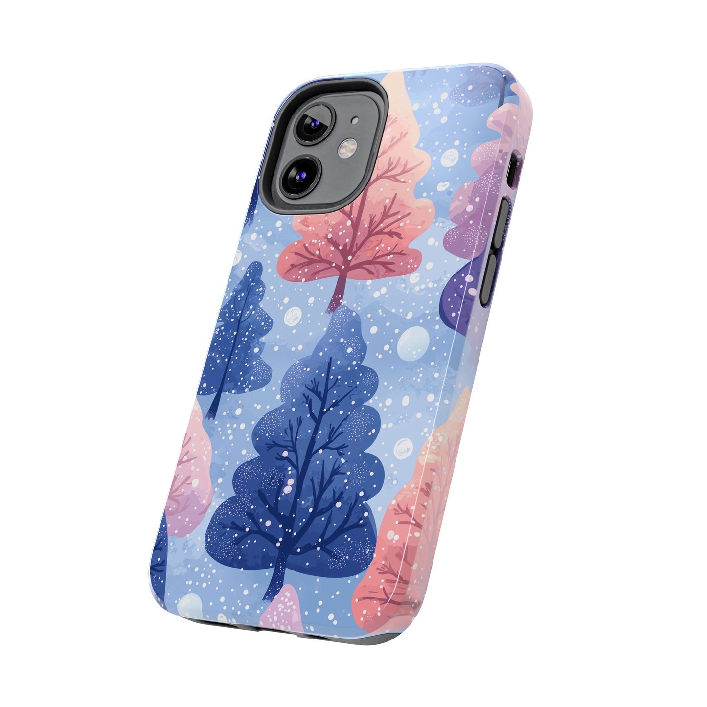 Pink & Purple Winter Wonderland - iPhone Series Case