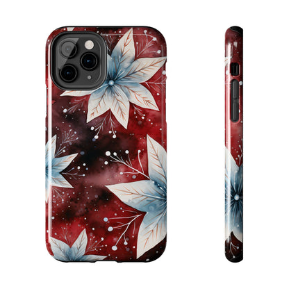 Winter Bloom Poinsettia – iPhone Case