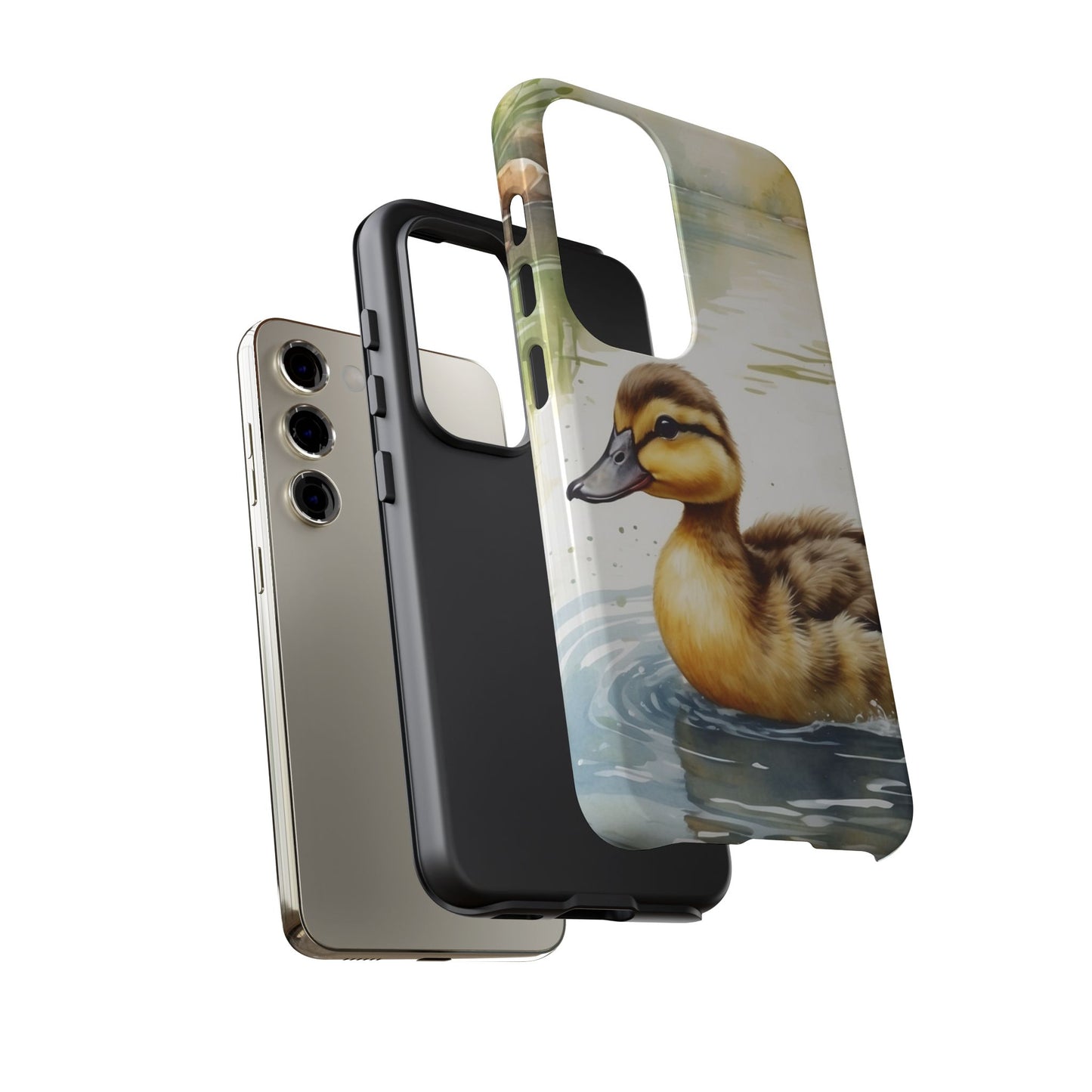 Graceful Duck Reflection – Samsung Galaxy Case