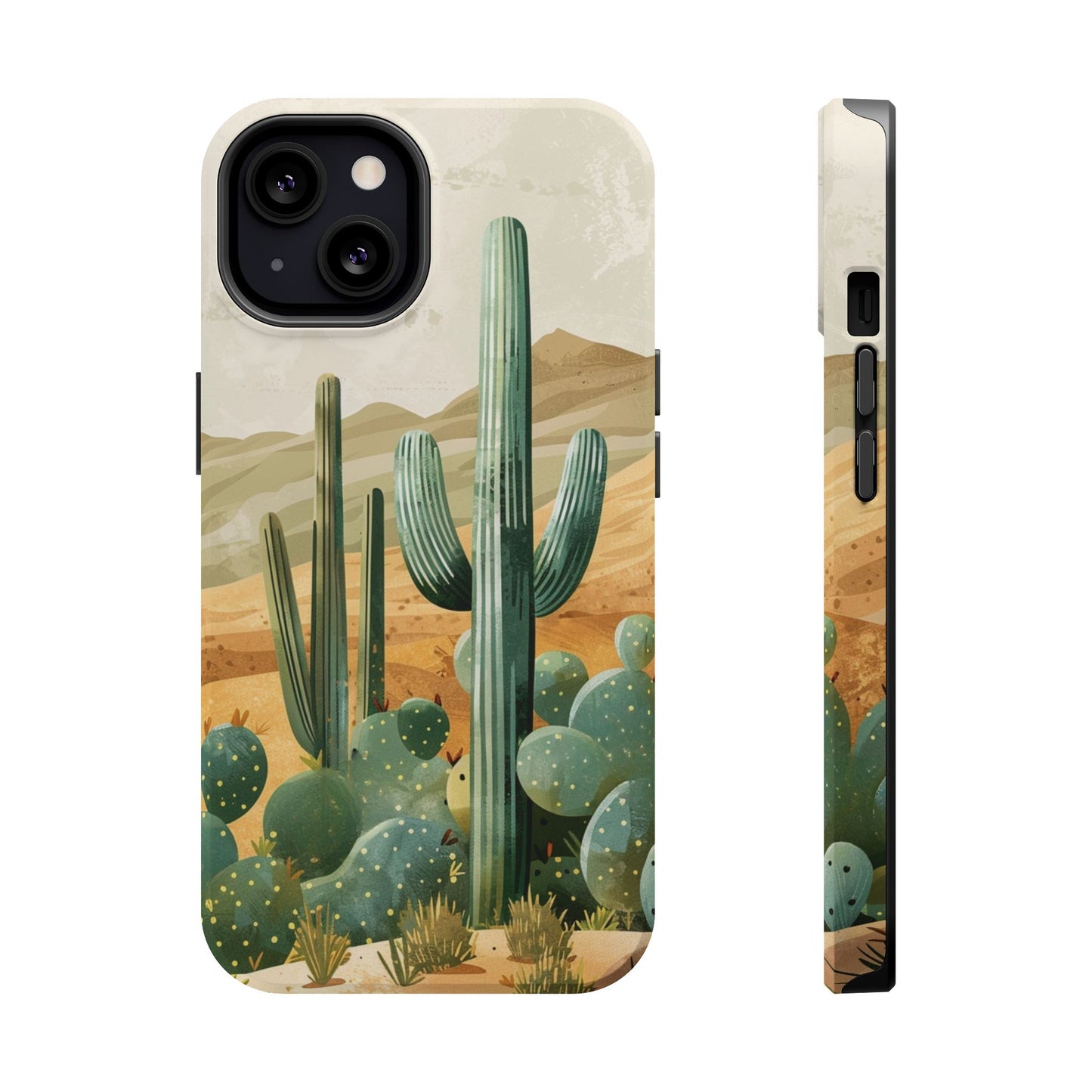 Desert Oasis Cactus iPhone Case