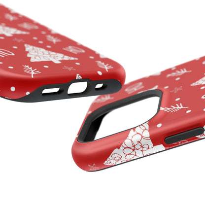 MagSafe iPhone Case: Ho Ho Ho – Christmas Tree Wonderland