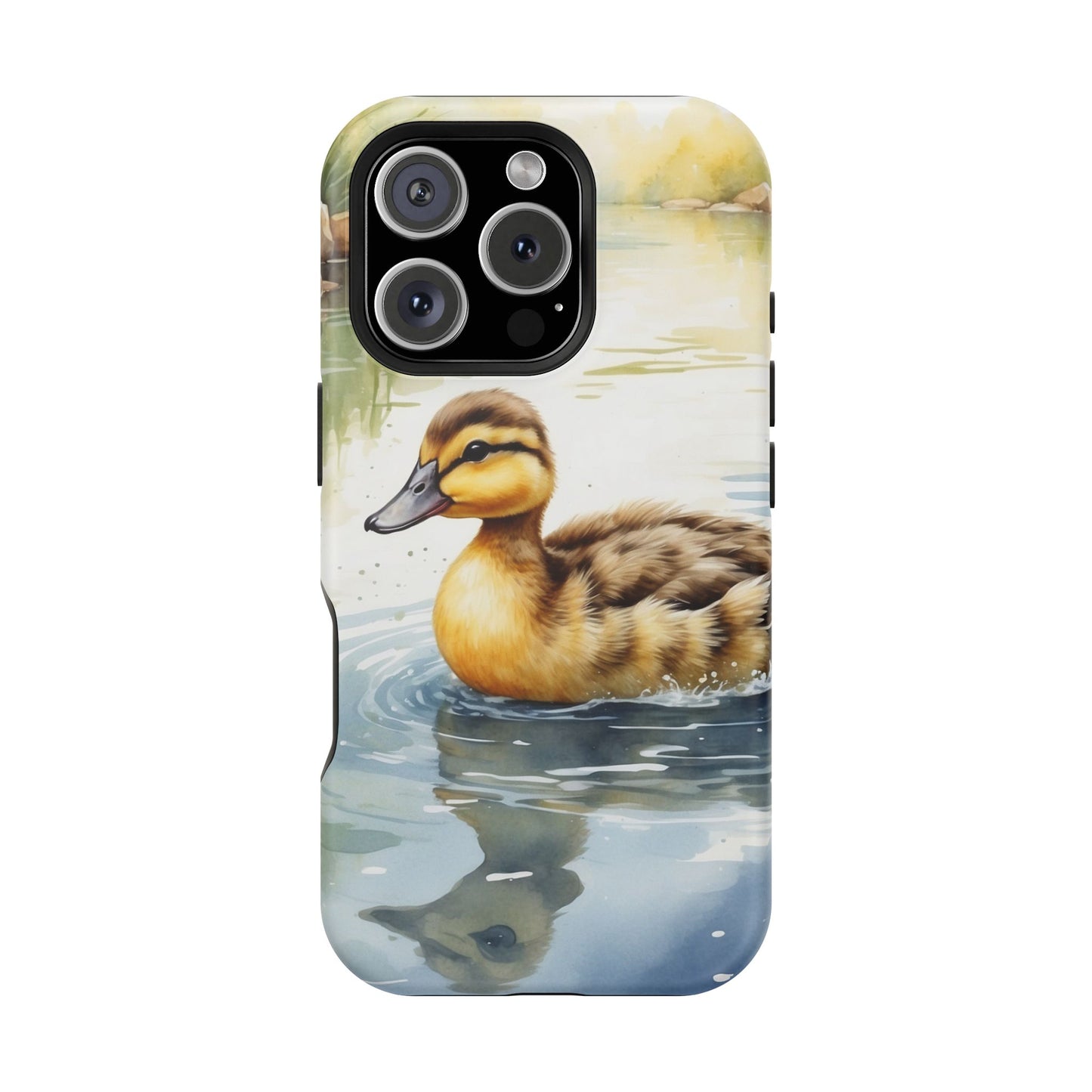 Graceful Duck Reflection – MagSafe iPhone Case