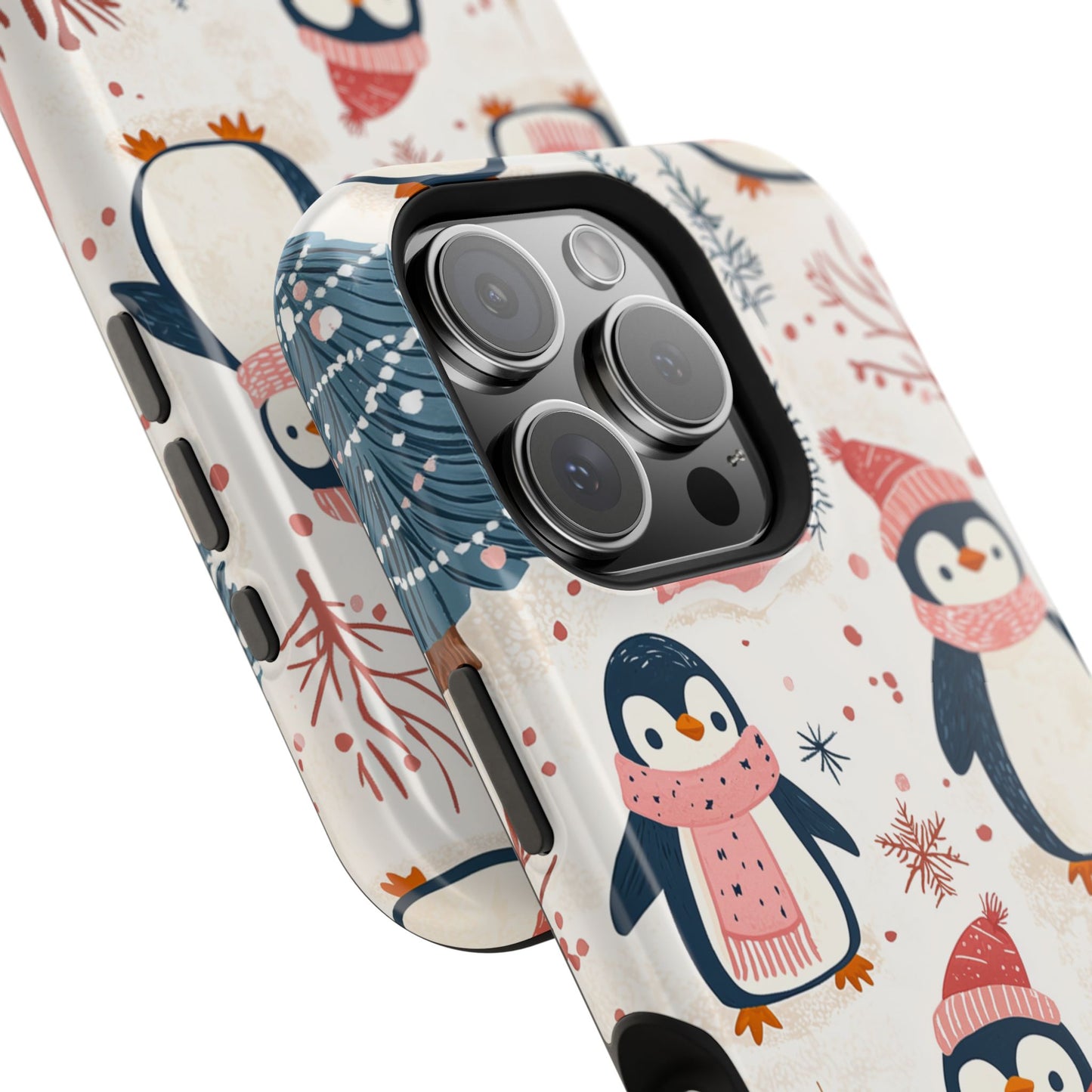 Penguin Paradise – Christmas Cheer MagSafe iPhone Case