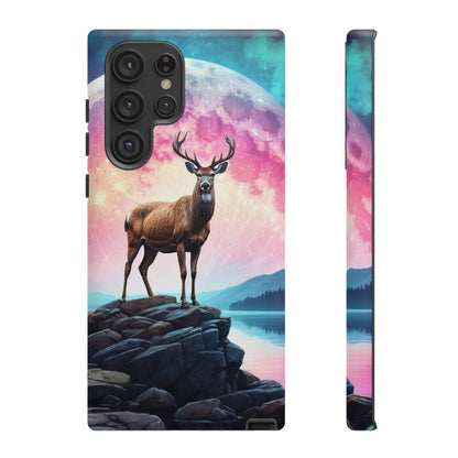 Stag in Moonlit Glow Samsung Galaxy Case