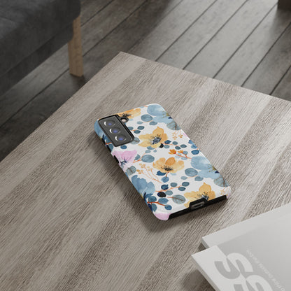 Spring Radiance – Samsung Galaxy Case with Bold Watercolor Florals