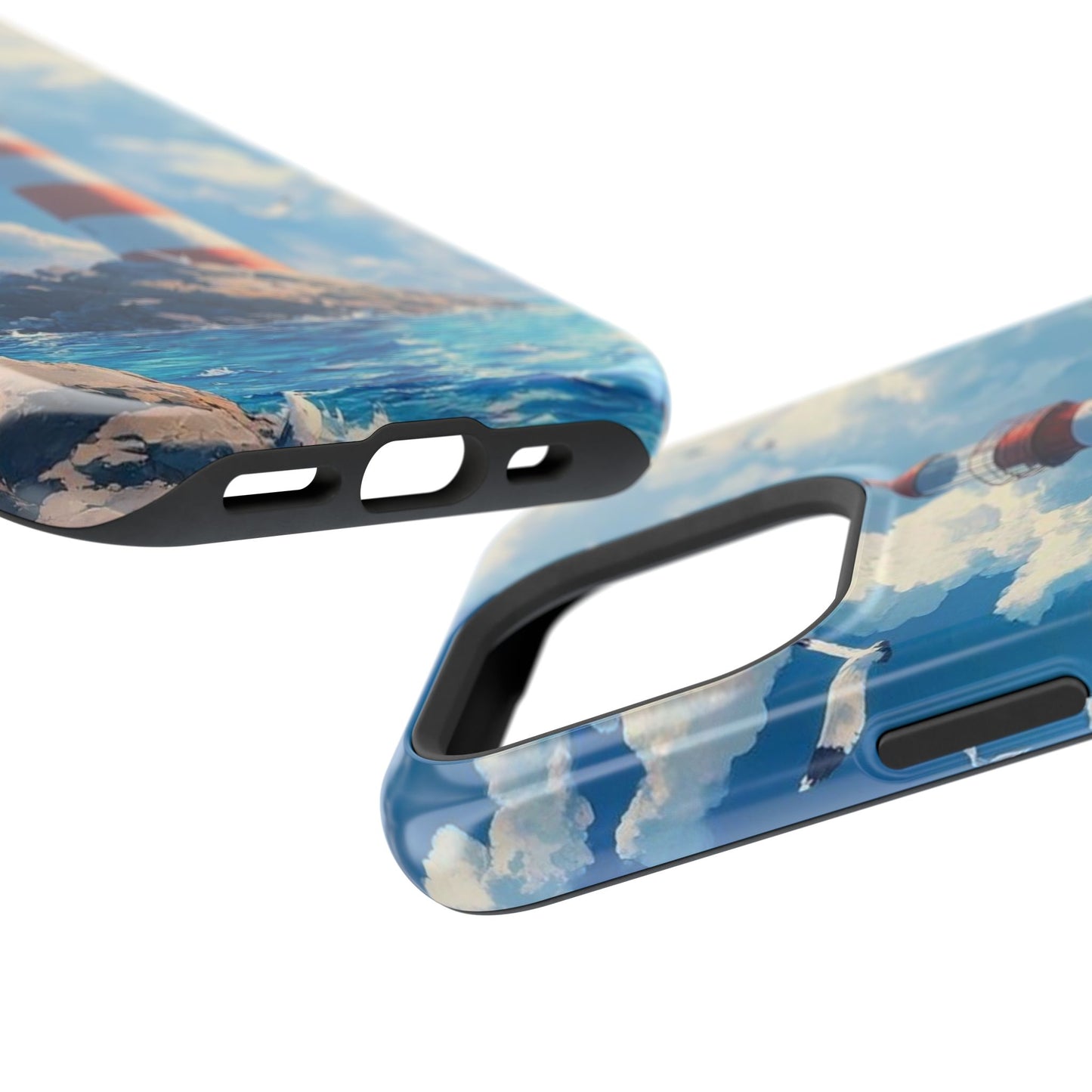 Iphone Case - Majestic Lighthouse Scene Design