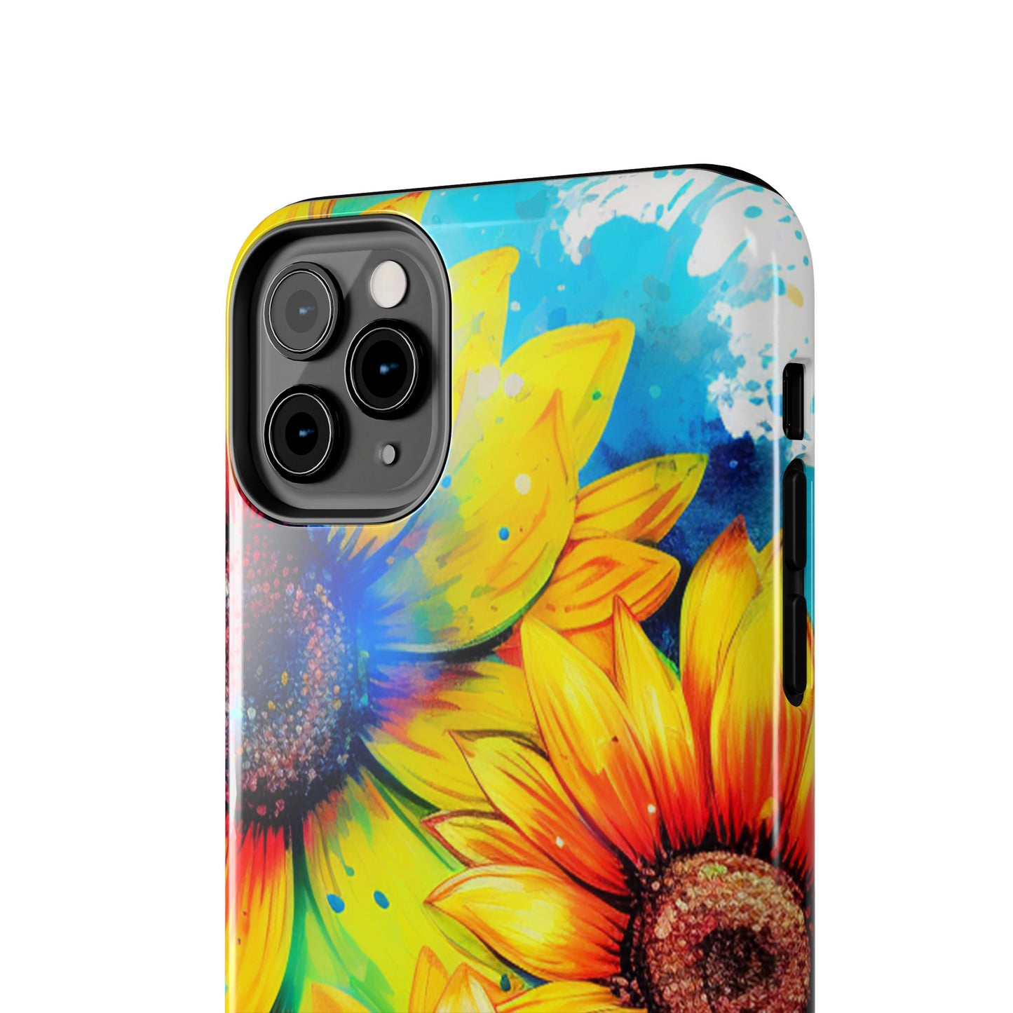 Vibrant Sunflower Splash - iPhone Series Case