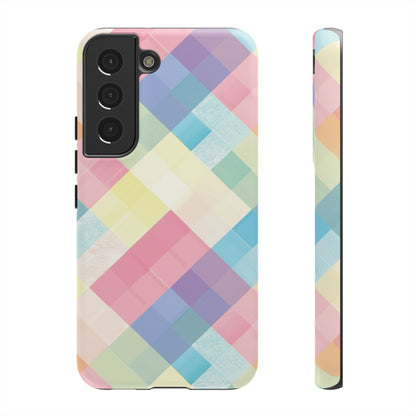 Spring Sonata Pastel Plaid Case