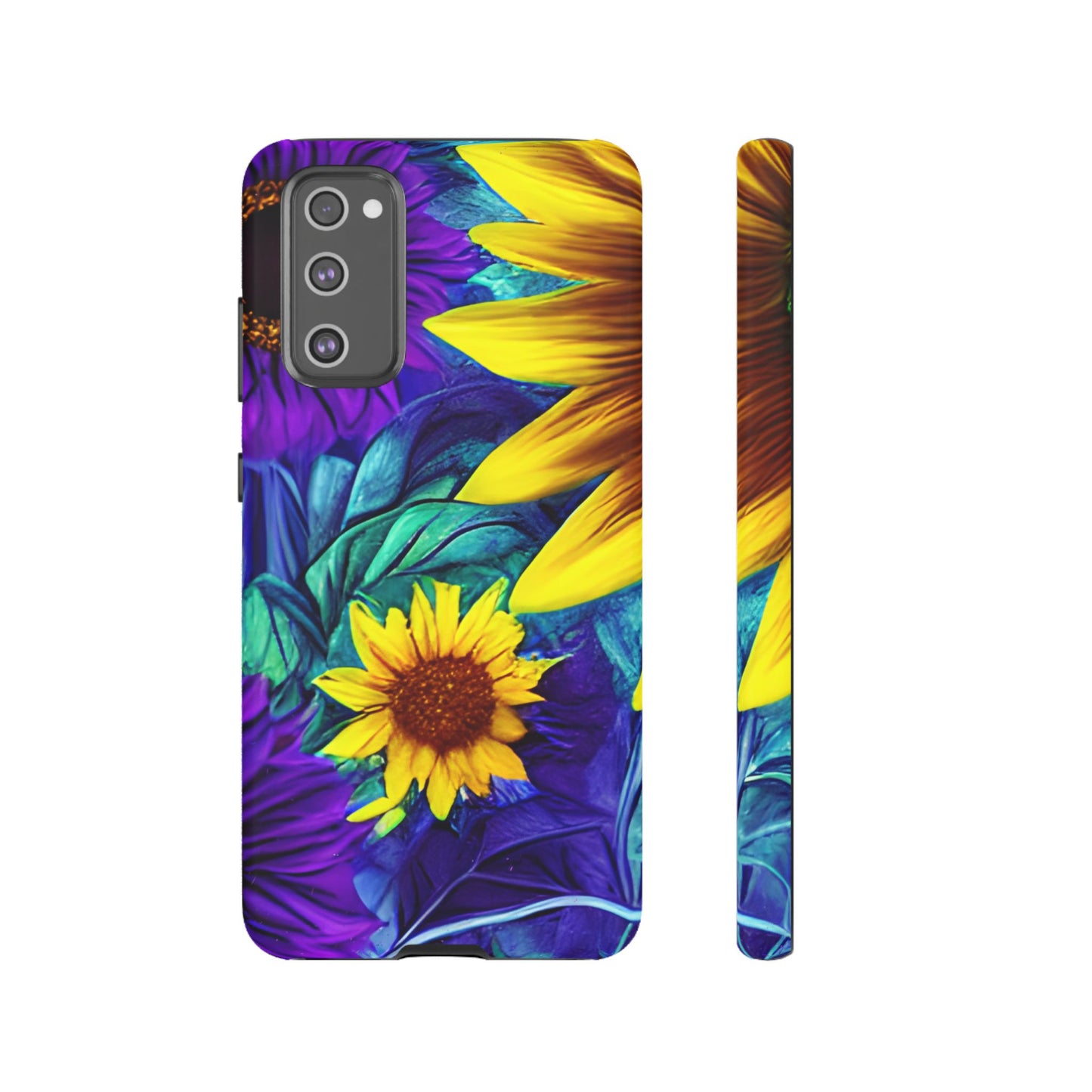 Purple & Gold Sunflower Dream - Samsung Galaxy Series Case