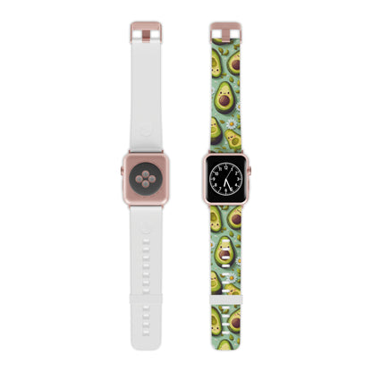 Cute Avocado Apple Watch Band