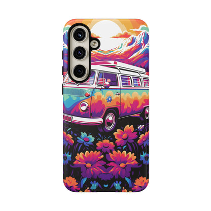 Groovy Floral Sunset Van – Samsung Galaxy Series Case