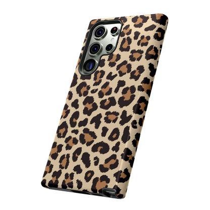 Wild Leopard Print Tough Samsung Galaxy Case – Bold Animal Pattern Design with Dual - Layer Protection - BOGO Cases