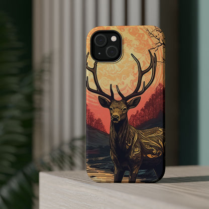 Celestial Stag – MagSafe iPhone Case