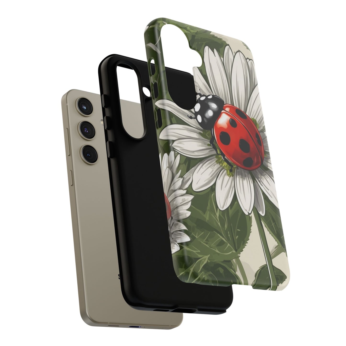 Ladybug & Daisy Garden Charm - Samsung Galaxy Case