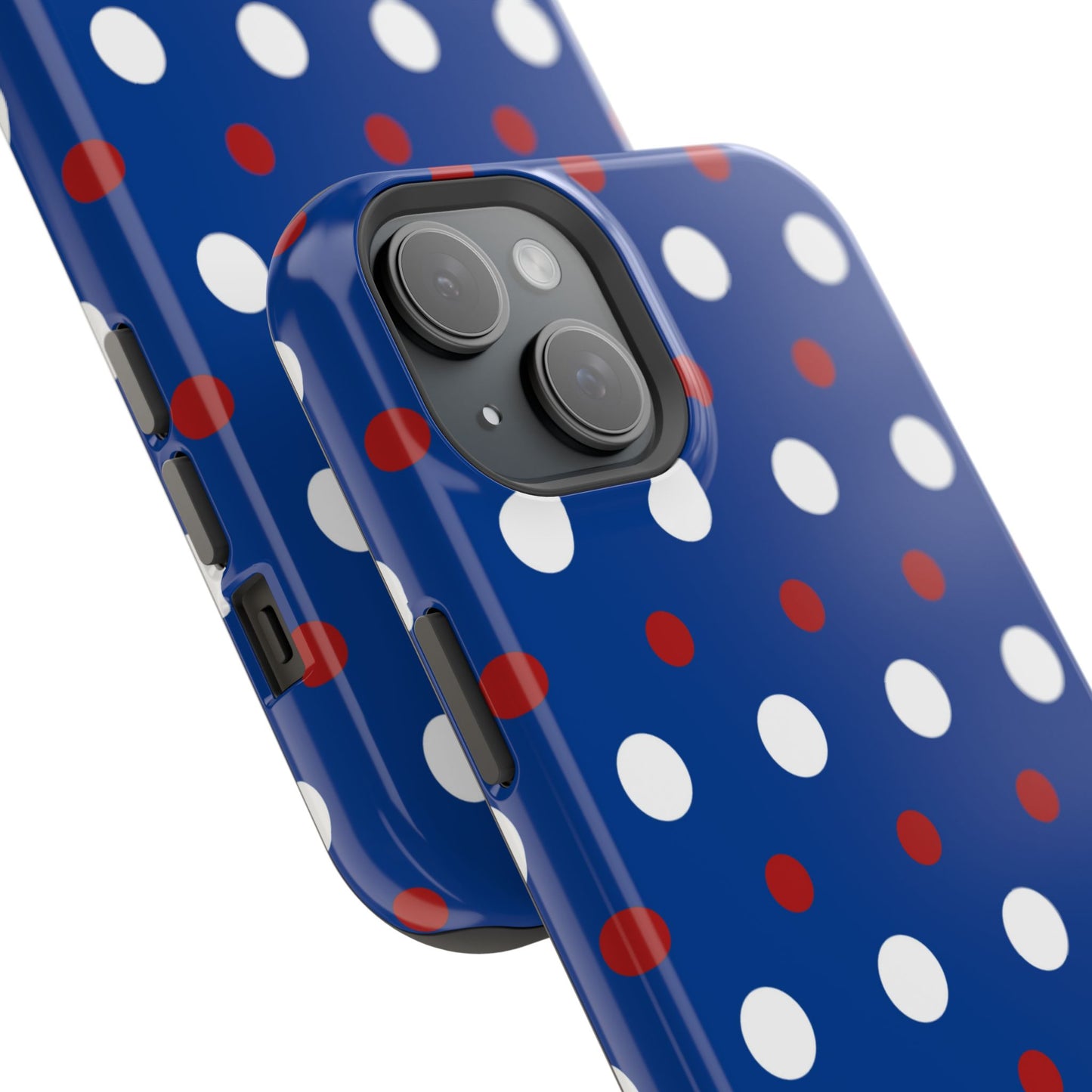 Patriotic Polka Dots – MagSafe iPhone Case