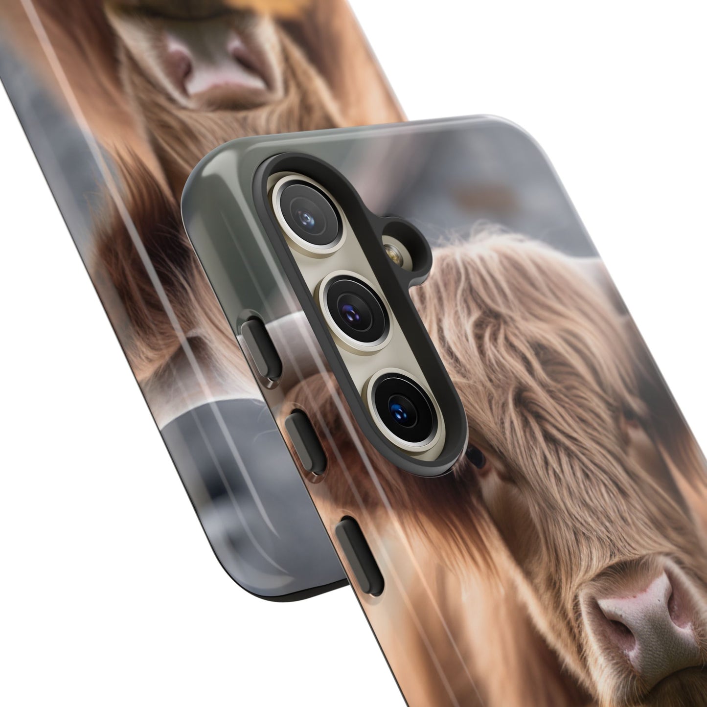 Highland Cow Phone Case | Custom Farmhouse | 10-foot Drop Protection