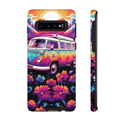 Groovy Floral Sunset Van – Samsung Galaxy Series Case