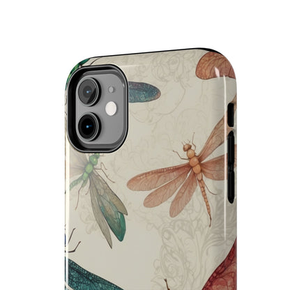 Vintage Dragonfly Garden – iPhone Series Case