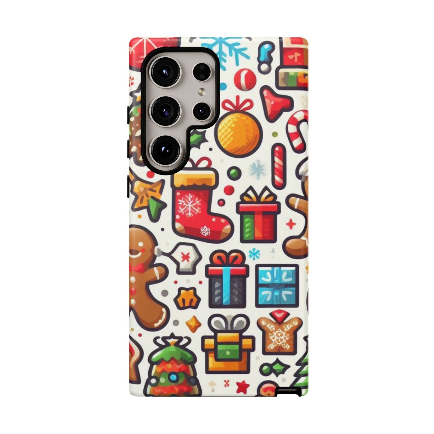 Festive Christmas Icons Pattern – Samsung Galaxy Series Case