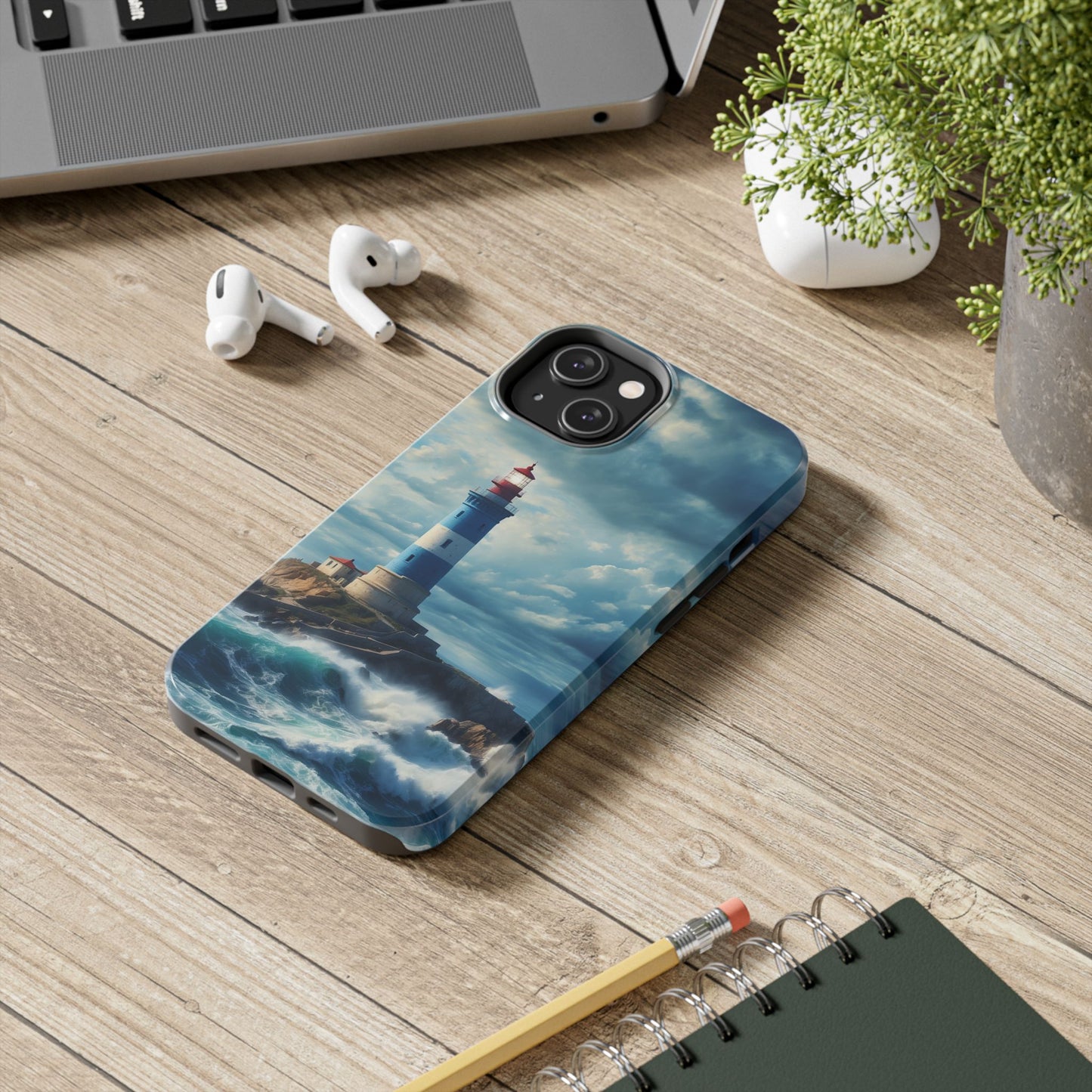 Samsung Galaxy Case - Coastal Lighthouse Design