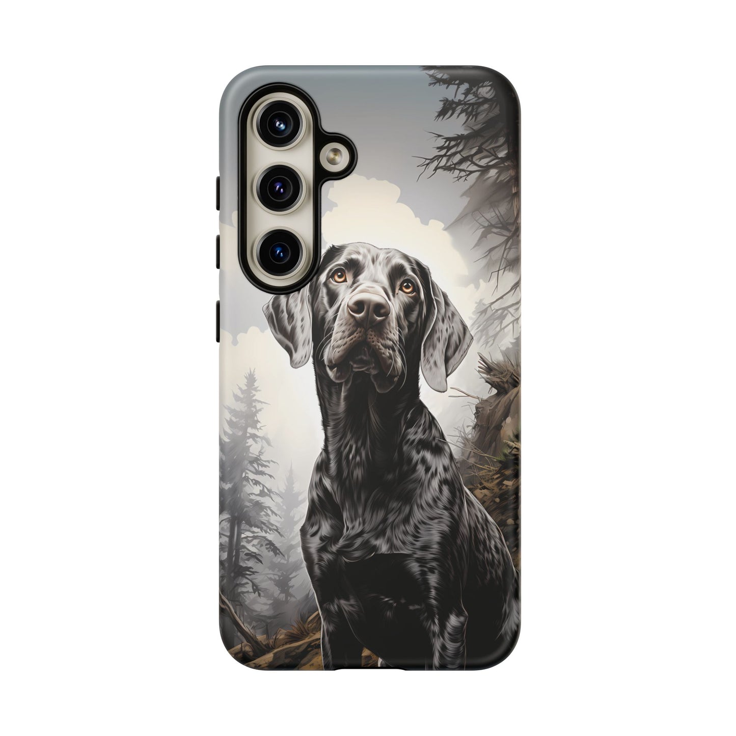 German Shorthair Pointer Phone Case - Tough & Durable with Dual Layer Protection!