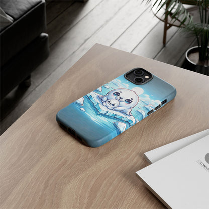 Arctic Embrace Seal iPhone Case