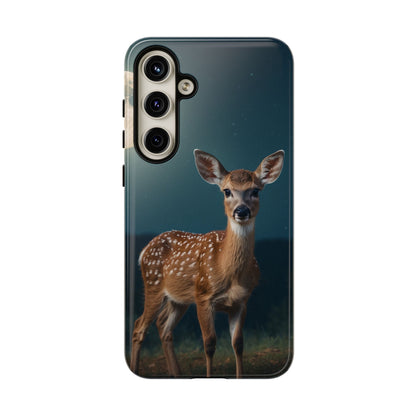 Samsung Galaxy Case – Mystic Fawn Under the Moonlit Sky