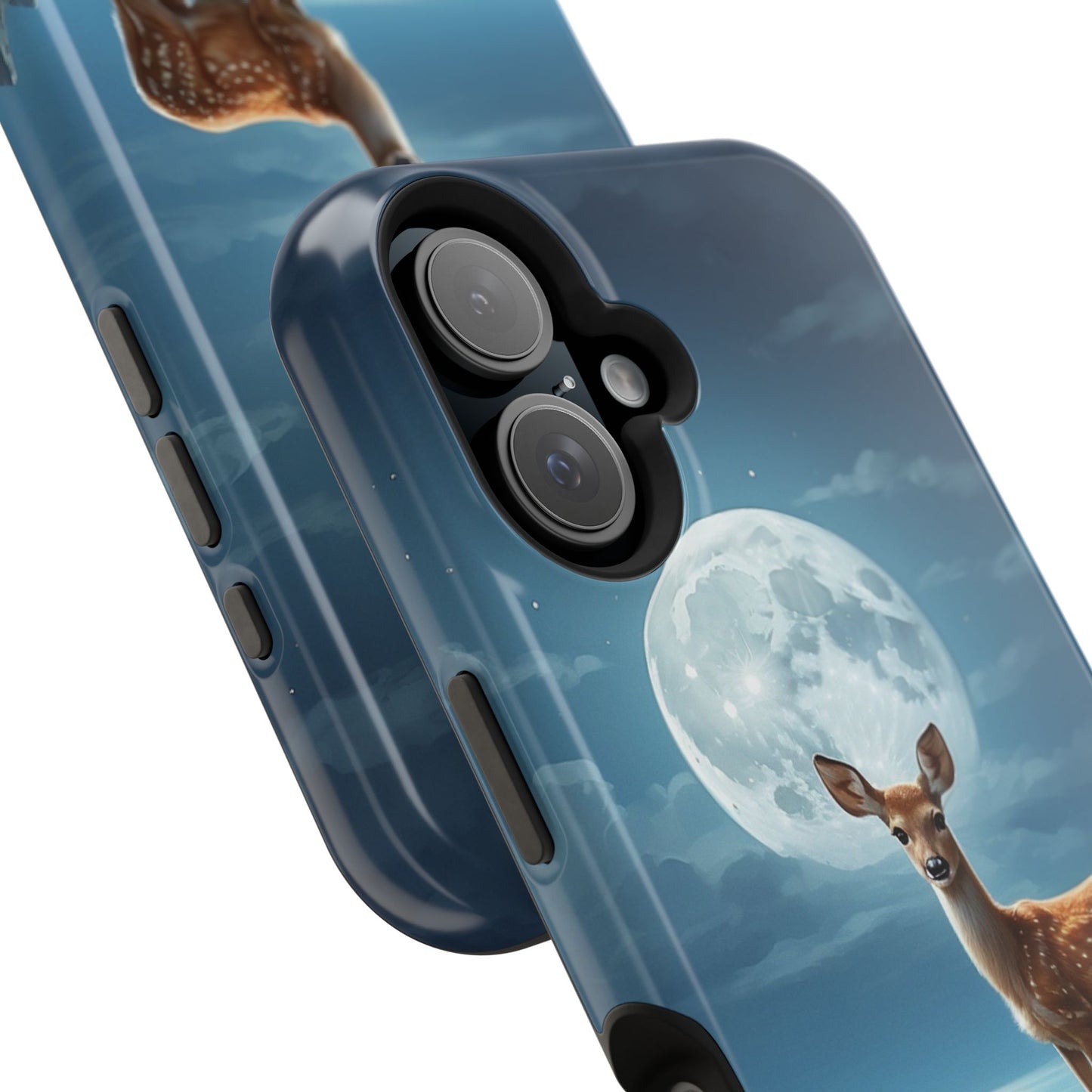 Enchanted Fawn Under the Moonlit Sky MagSafe iPhone Case