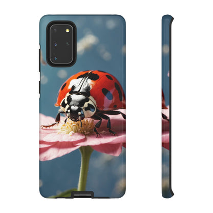 Samsung Galaxy Case: Floral Ladybug Delight