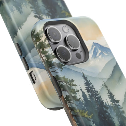 Tranquil Mountain Escape - MagSafe iPhone Case