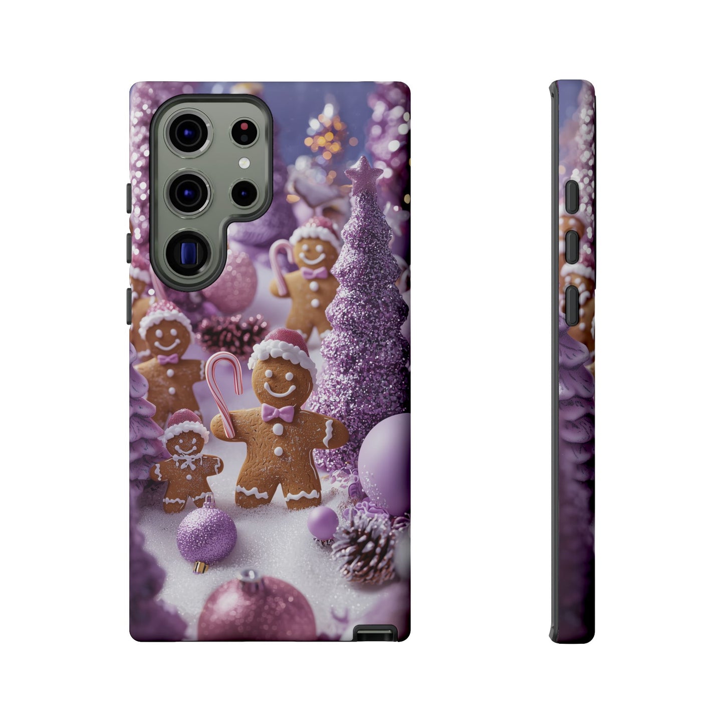 Pink Frosted Gingerbread Forest - Samsung Galaxy Series Case