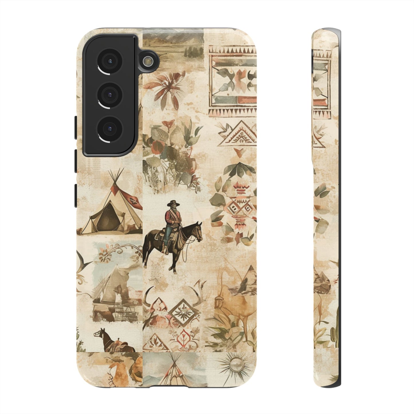 Western Collage Case | Vintage Country Aesthetic