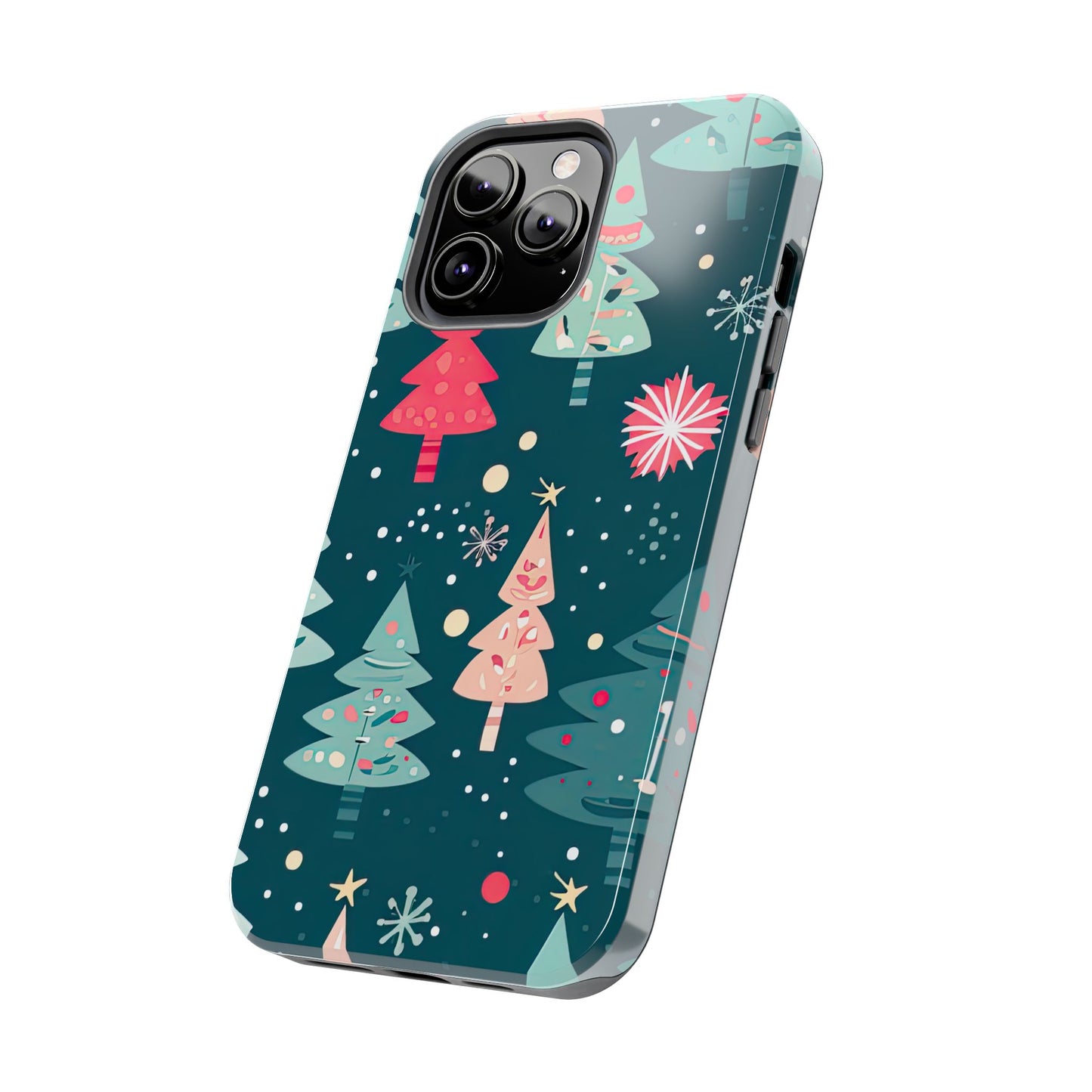 Whimsical Christmas Trees - iPhone Series Case