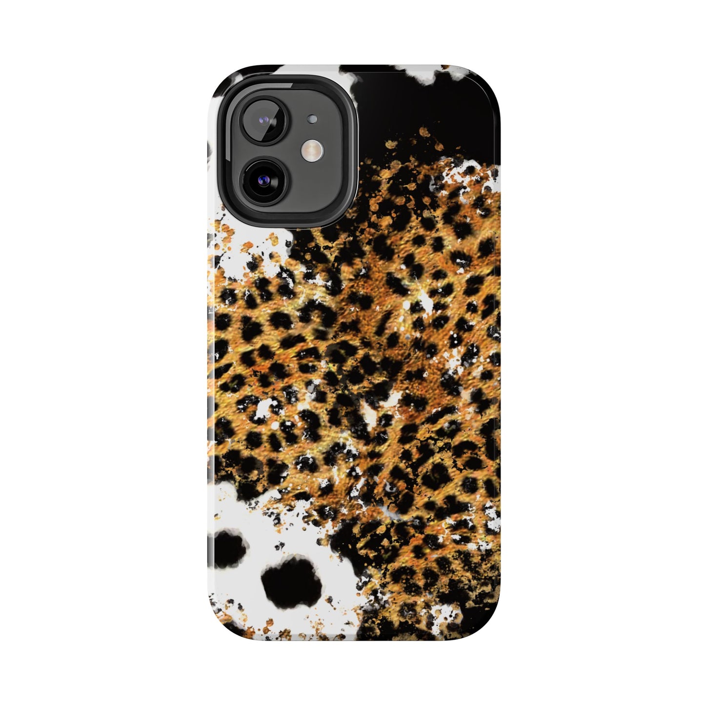 Bold Leopard Ink Splash - iPhone Series Case