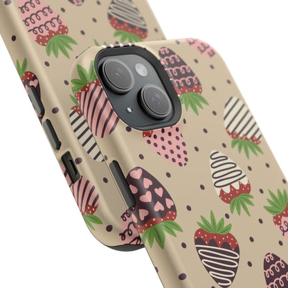 Sweetest Strawberries MagSafe iPhone Case