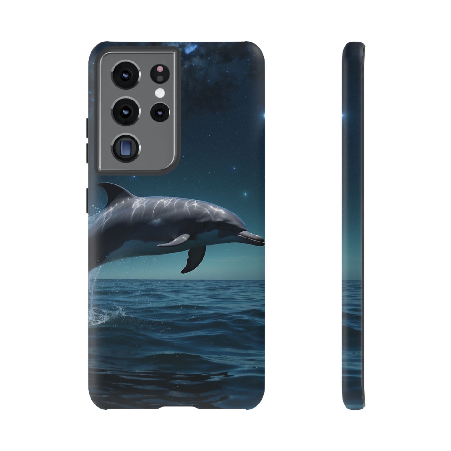 Midnight Ocean Dolphin - Samsung Galaxy Case