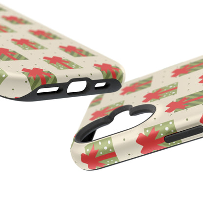 Festive Holiday Gift Pattern - MagSafe iPhone Series Case