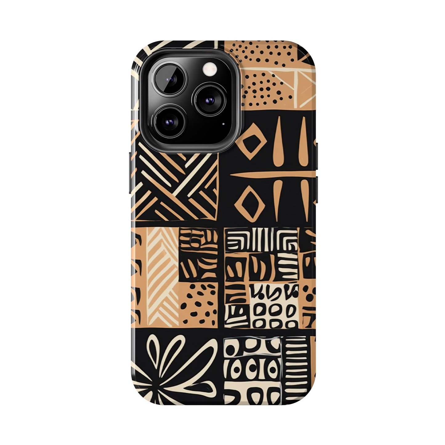 Tribal Geo-Pattern iPhone Series Case – Bold Ethnic Design