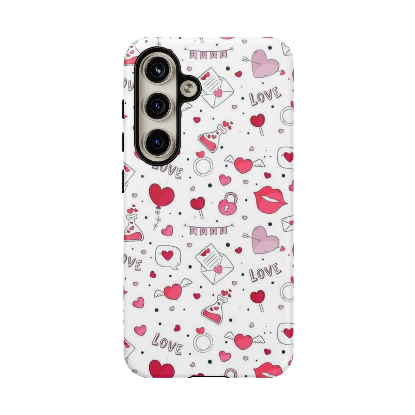 Samsung Galaxy Case: Romantic Love-Inspired Icons Case