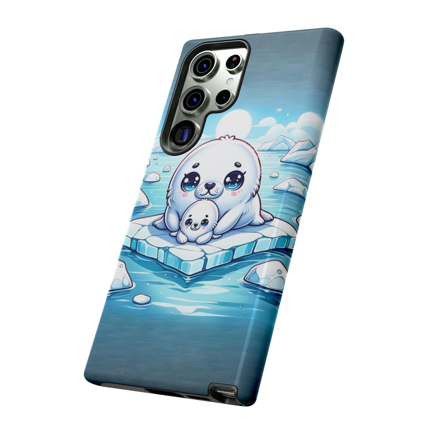 Arctic Embrace Seal iPhone Case