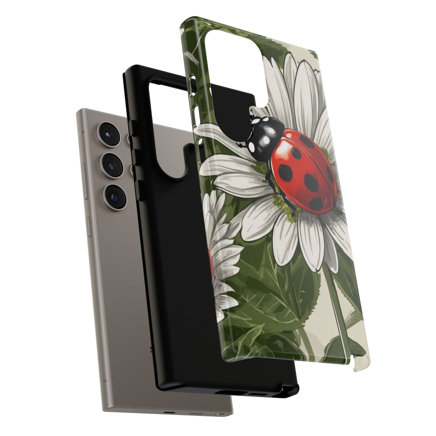 Ladybug & Daisy Garden Charm - Samsung Galaxy Case