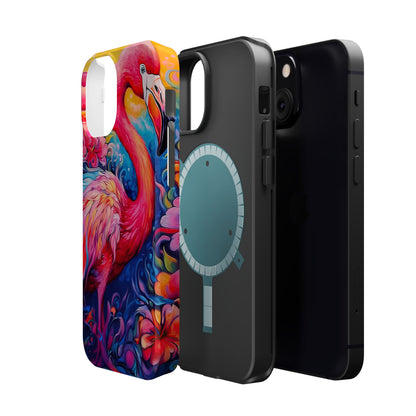 Flamingo Radiance – MagSafe iPhone Cases