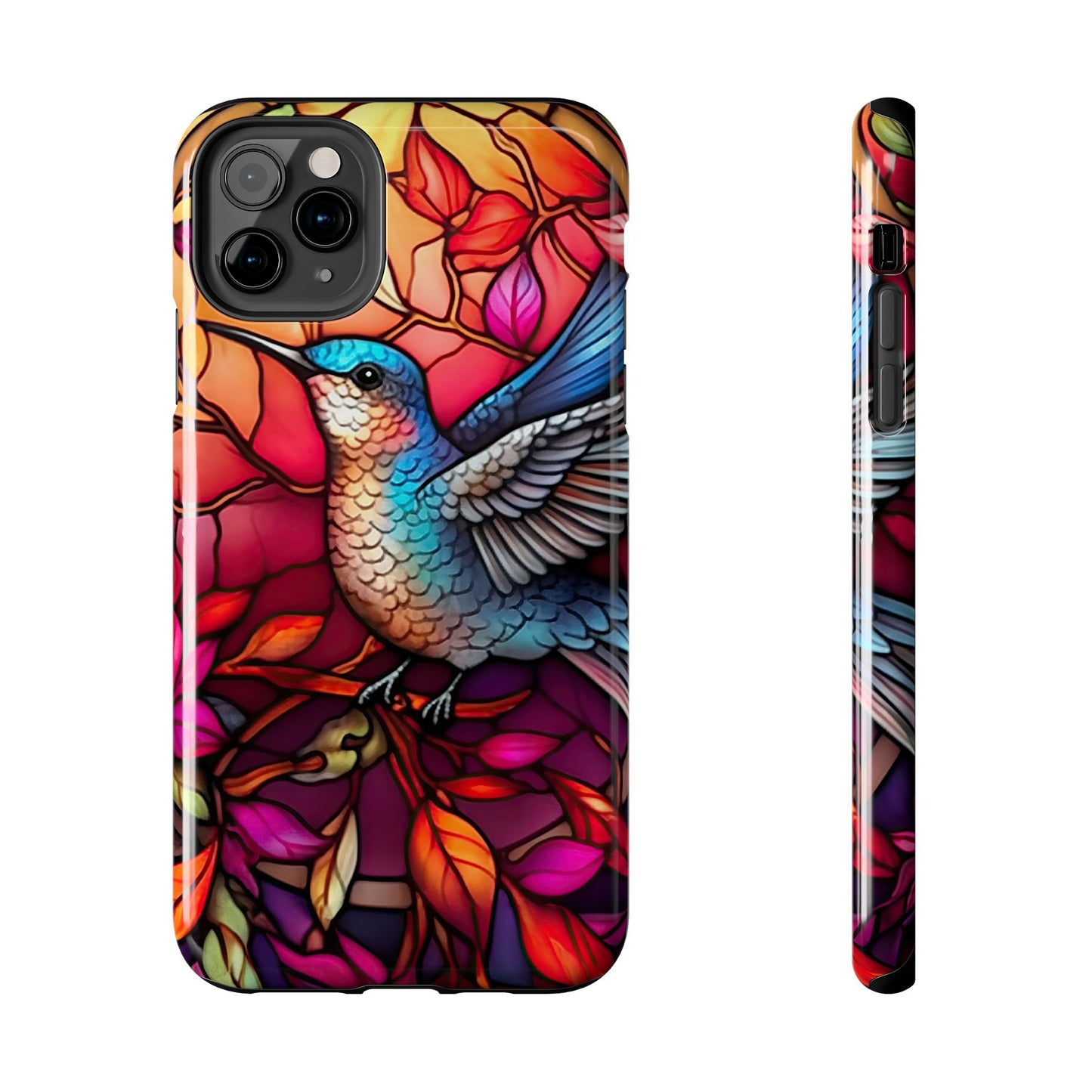 Radiant Multicolor Bird Artwork - iPhone Series Case