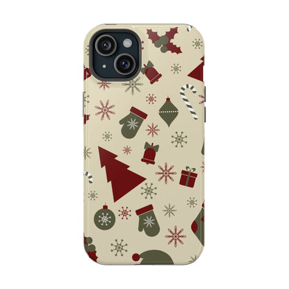 Vintage Holiday Cheer - MagSafe iPhone Series Case