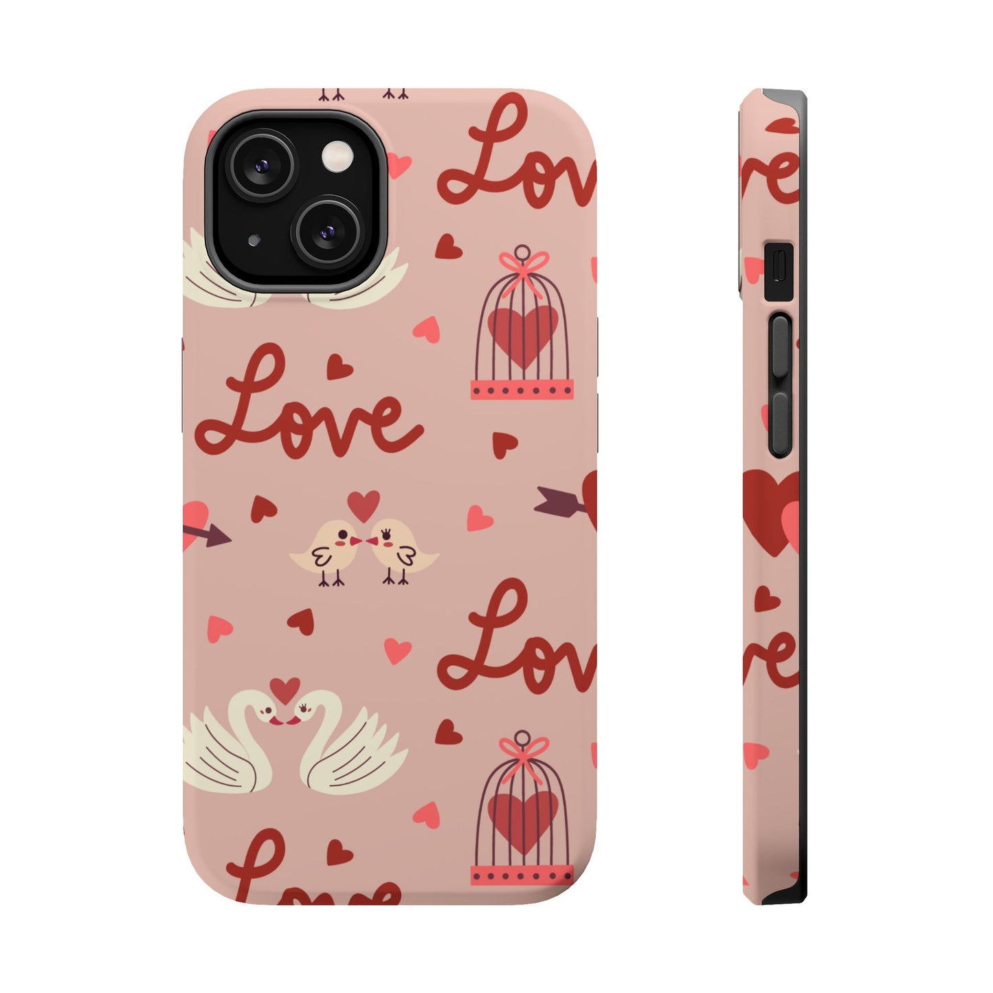 Lovebirds & Swans MagSafe iPhone Case