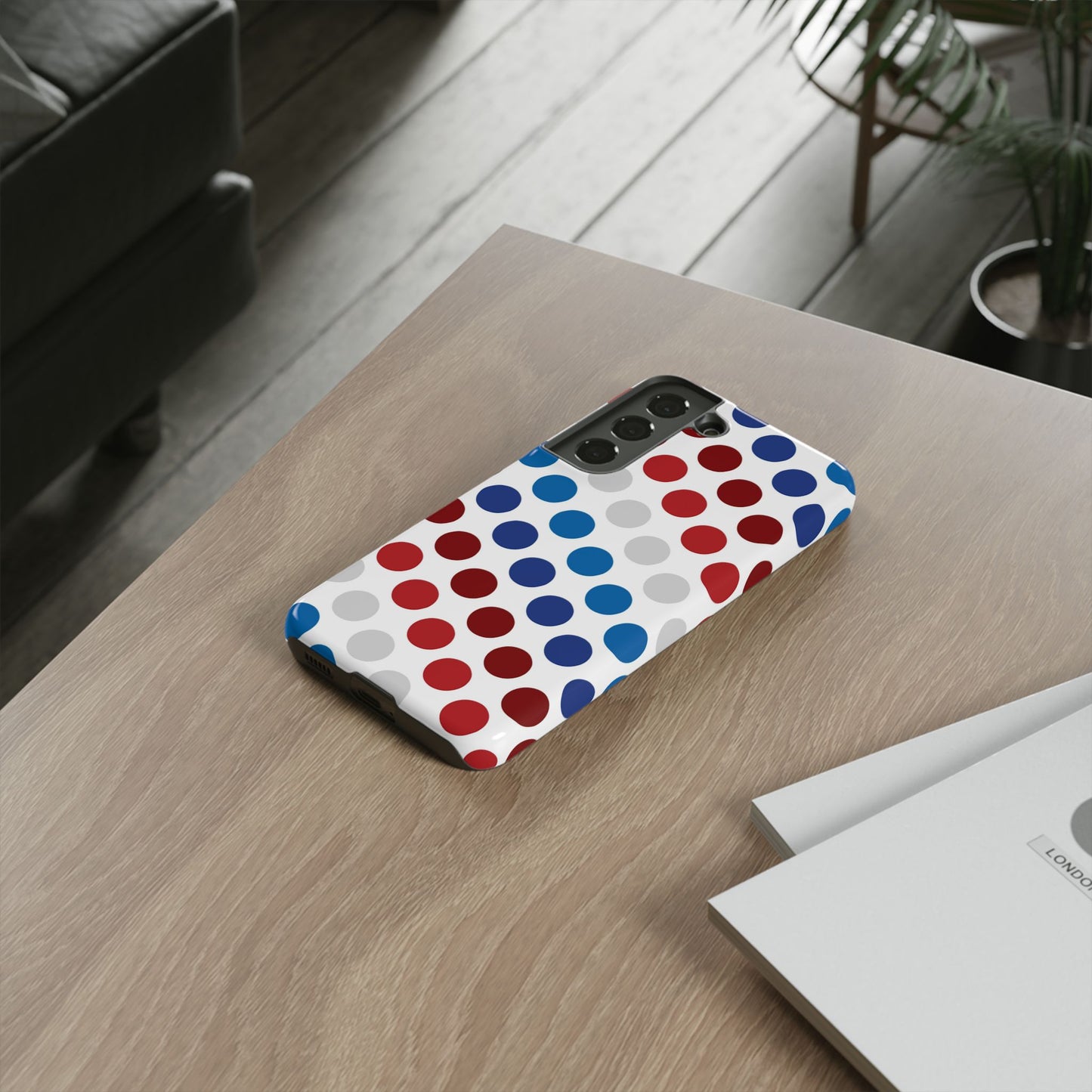 Patriotic Polka Dots - Samsung Galaxy Case